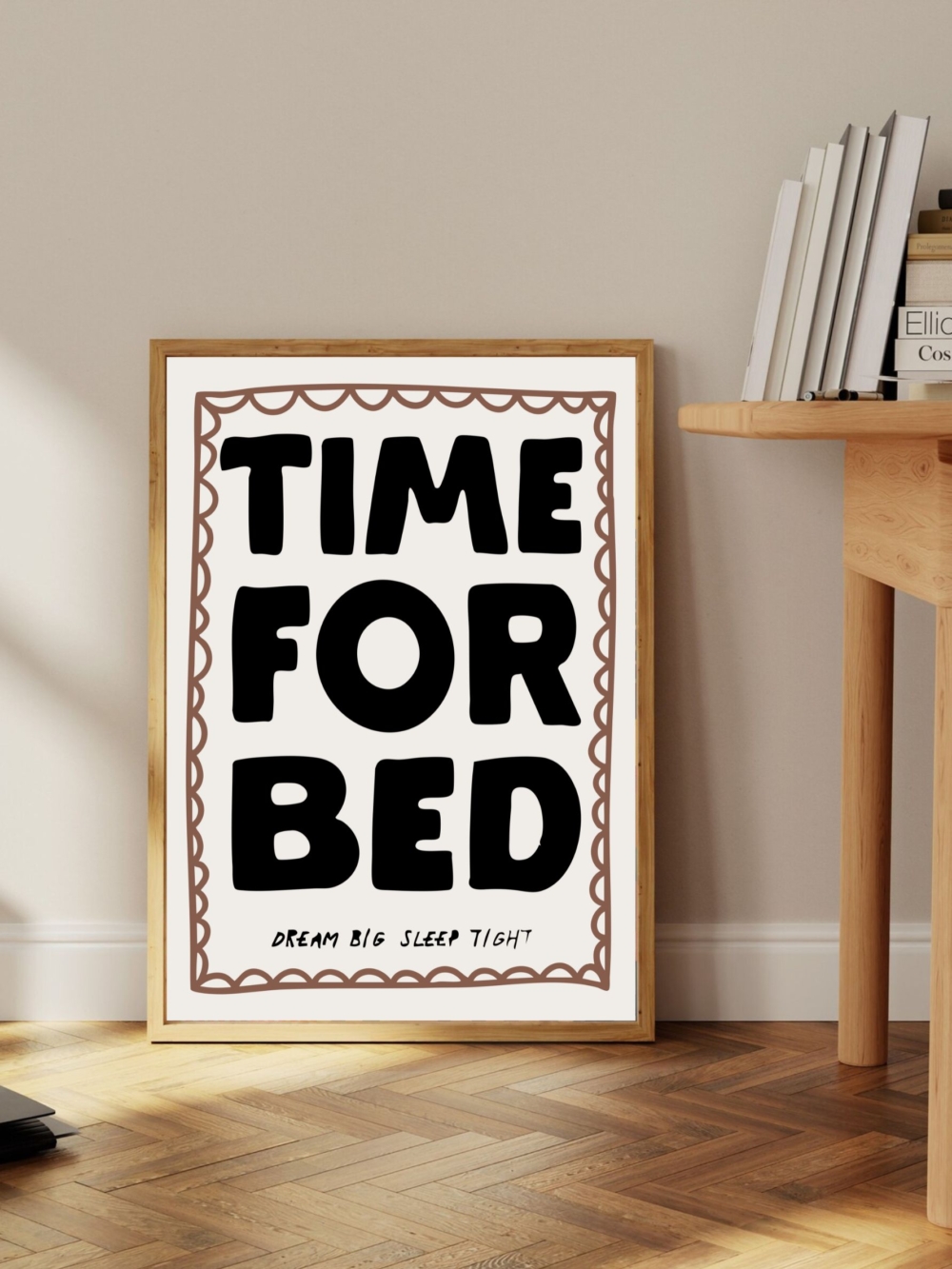 TIME FOR BED